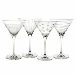 Best Sale 🎉 Mikasa® Cheers® Set of 4 Martini Glasses 💯