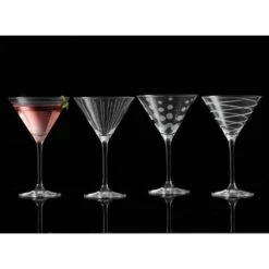 Best Sale 🎉 Mikasa® Cheers® Set of 4 Martini Glasses 💯 -Mikasa Sales 2023 cheers set of 4 martini glasses SW910 417 2