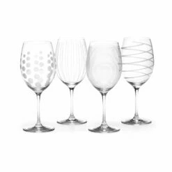 Outlet 👏 Mikasa® Cheers® Set of 4 Red Wine Glasses 🤩