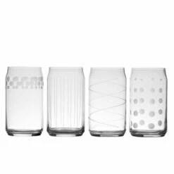 Outlet 🧨 Mikasa® Cheers® Set of 4 Seltzer Glasses 🛒