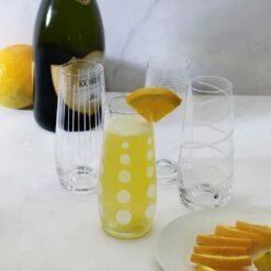 Cheap 🛒 Mikasa® Cheers® Set of 4 Stemless Flute Glasses 😉 -Mikasa Sales 2023 cheers set of 4 stemless flute glasses 5217587 3