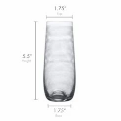 Cheap 🛒 Mikasa® Cheers® Set of 4 Stemless Flute Glasses 😉 -Mikasa Sales 2023 cheers set of 4 stemless flute glasses 5217587 4