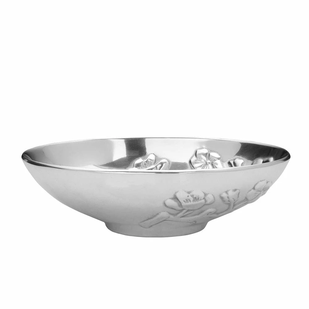Cheapest 🔥 Wilton Armetale® Cherry Blossom Oval Bowl ❤️ 5 Cheapest 🔥 Wilton Armetale® Cherry Blossom Oval Bowl ❤️ - Image 3