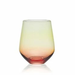 Best deal 🤩 Mikasa® Chroma Set of 4 Stemless Wine Glasses 🤩 -Mikasa Sales 2023 chroma set of 4 stemless wine glasses 5296485 7