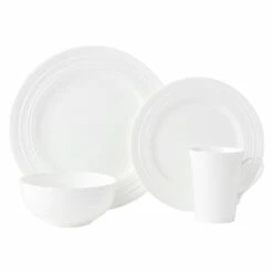 Best Sale 🛒 Mikasa® Ciara 16 Piece Dinnerware Set, Service for 4 🌟