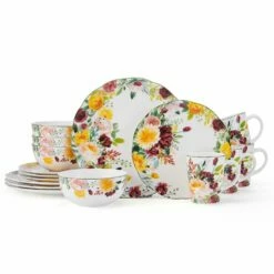 Best Pirce 🥰 Mikasa® Clara 16 Piece Dinnerware Set, Service for 4 🧨