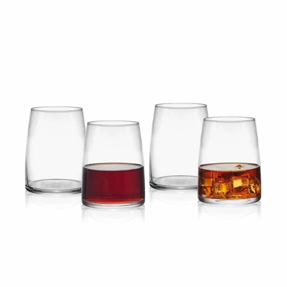 Cheap 🔥 Mikasa® Cora Set of 4 Double Old Fashioned Whiskey Glasses ⭐ 3 Cheap 🔥 Mikasa® Cora Set of 4 Double Old Fashioned Whiskey Glasses ⭐