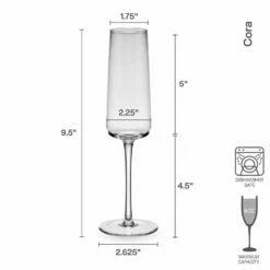 Coupon ✔️ Mikasa® Cora Set of 4 Flute Glasses 🥰 -Mikasa Sales 2023 cora set of 4 flute glasses 5294239 5