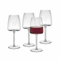 Best Sale 🤩 Mikasa® Cora Set of 4 Red Wine Glasses 🎁