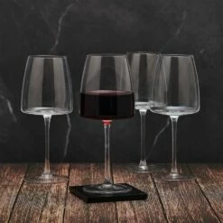 Best Sale 🤩 Mikasa® Cora Set of 4 Red Wine Glasses 🎁 -Mikasa Sales 2023 cora set of 4 red wine glasses 5294226 3
