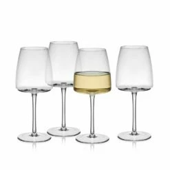 Hot Sale 😉 Mikasa® Cora Set of 4 White Wine Glasses 😀