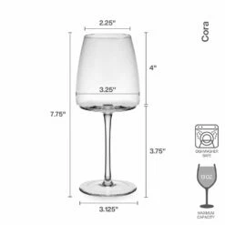Hot Sale 😉 Mikasa® Cora Set of 4 White Wine Glasses 😀 -Mikasa Sales 2023 cora set of 4 white wine glasses 5294242 5