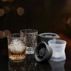 Top 10 ❤️ Mikasa® Craft Cocktail Set of 2 Double Old Fashioned Whiskey Glasses with Ice Molds 🔔 -Mikasa Sales 2023 craft cocktail set of 2 double old fashioned whiskey glasses with ice molds 5292029 3