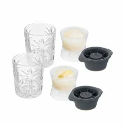 Top 10 ❤️ Mikasa® Craft Cocktail Set of 2 Double Old Fashioned Whiskey Glasses with Ice Molds 🔔 -Mikasa Sales 2023 craft cocktail set of 2 double old fashioned whiskey glasses with ice molds 5292029 5