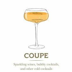 Promo 🤩 Mikasa® Craft Cocktail Set of 4 Coupe Champagne Wine Glasses 💯 -Mikasa Sales 2023 craft set of 4 coupe champagne wine glasses 5294051 4