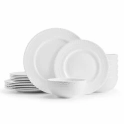 Cheapest 😍 Mikasa® Crown 18 Piece Dinnerware Set, Service for 6 🤩