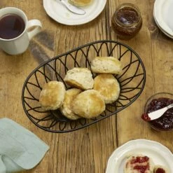 Hot Sale ✨ Gourmet Basics® Dahlia Oval Bread Basket 🎉 -Mikasa Sales 2023 dahlia oval bread basket 5288637 3