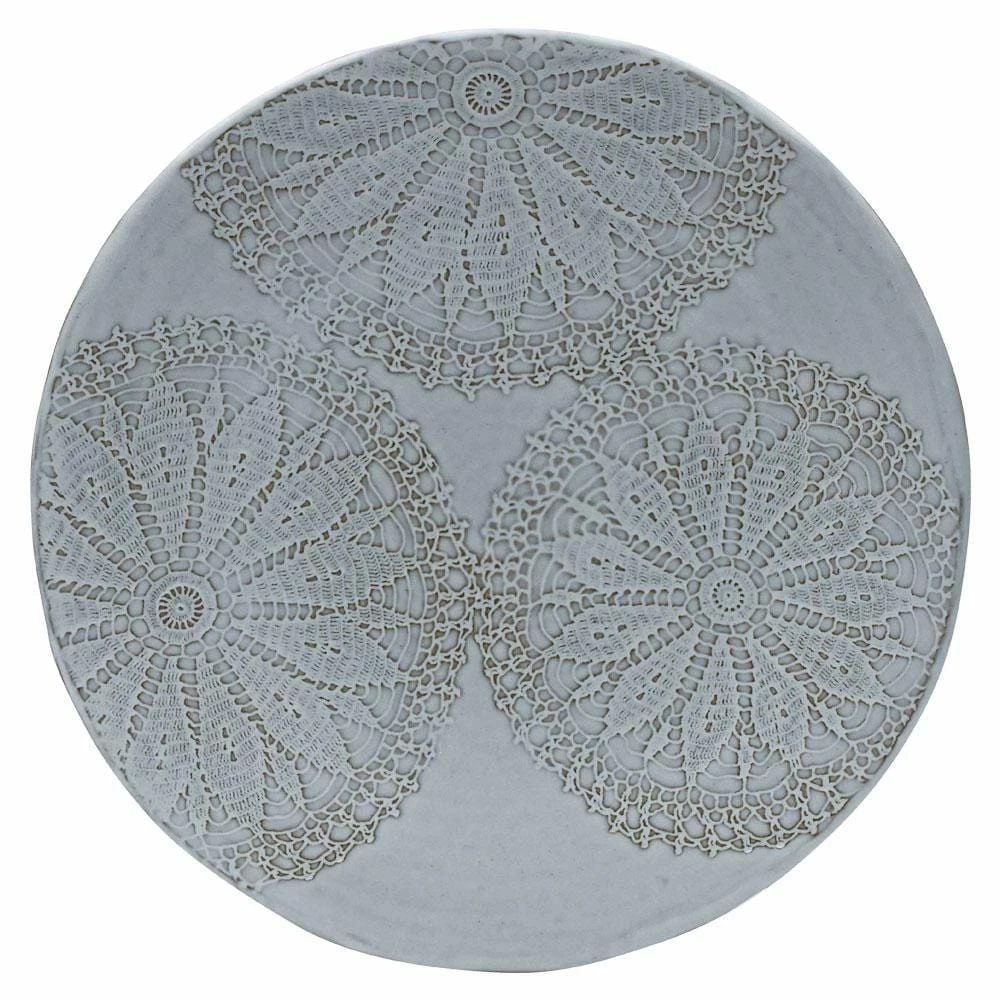 Best Pirce 🤩 Mikasa® Daniela White 13 Inch Round Platter 💯 3 Best Pirce 🤩 Mikasa® Daniela White 13 Inch Round Platter 💯