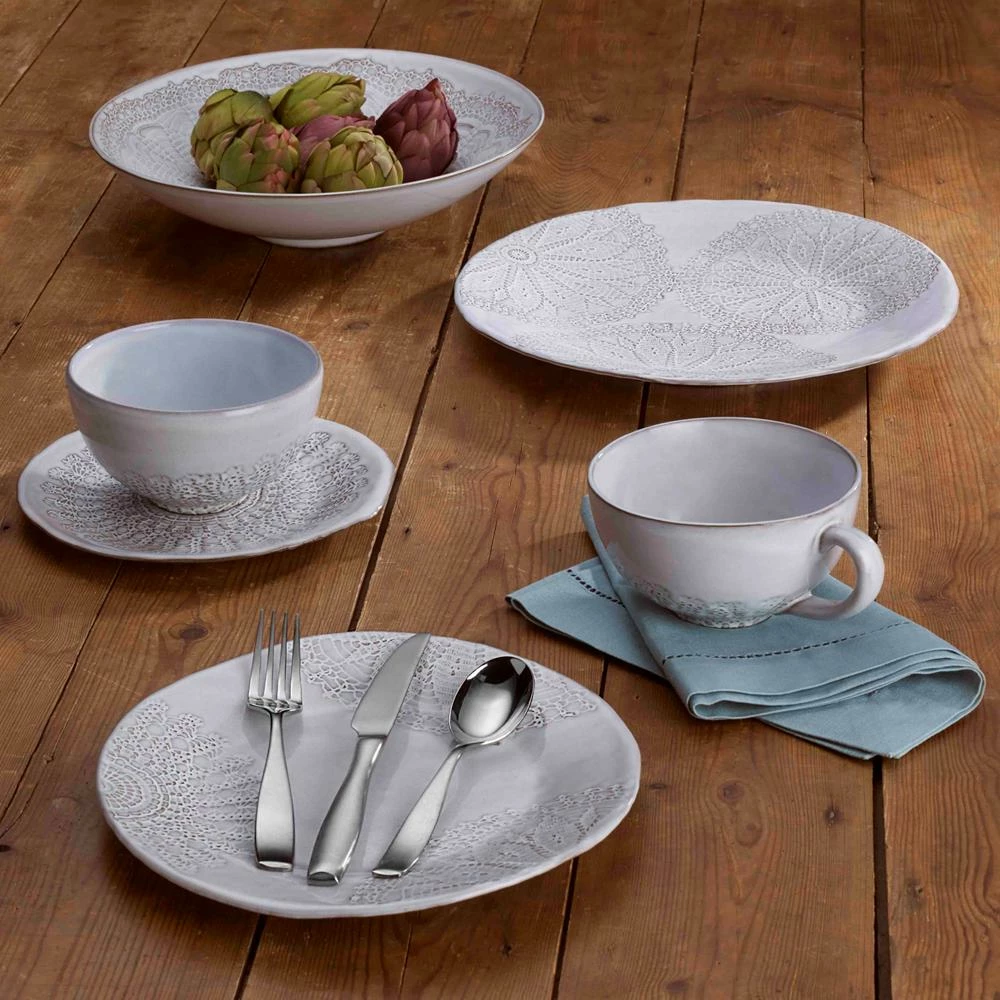 Budget 🔥 Mikasa® Daniela White Vegetable Bowl ⭐ 4 Budget 🔥 Mikasa® Daniela White Vegetable Bowl ⭐ - Image 2