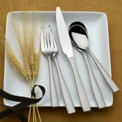 Discount ❤️ Mikasa® Delano Satin 20 Piece Flatware Set, Service for 4 🎁 -Mikasa Sales 2023 delano satin 20 piece flatware set service for 4 5173093 3