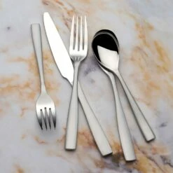 Discount ❤️ Mikasa® Delano Satin 20 Piece Flatware Set, Service for 4 🎁 -Mikasa Sales 2023 delano satin 20 piece flatware set service for 4 5173093 4
