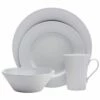 Discount 👍 Mikasa® Delray Grey 4 Piece Place Setting 🥰 -Mikasa Sales 2023 delray grey 4 piece place setting 5226311 1