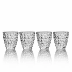 Budget 💯 Mikasa® Eau de Vie Set of 4 Double Old Fashioned Glasses 👏