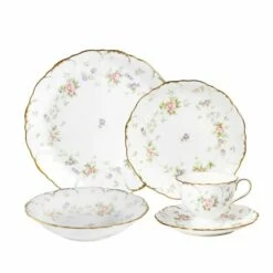 Discount 🔔 Mikasa® Endearment 5 Piece Place Setting with Soup Bowl 👏