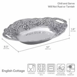 Flash Sale 💯 Wilton Armetale® English Cottage Small Handled Bowl 🧨 -Mikasa Sales 2023 english cottage small handled bowl 5293354 3