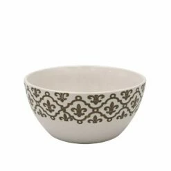 Deals 🔥 Mikasa® Celebrations Fleur de Lis Soup Cereal Bowl 🔔