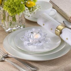 Flash Sale 🛒 Celebrations by Mikasa® Flower Votive Holder 👍 -Mikasa Sales 2023 flower votive holder 5201515 4