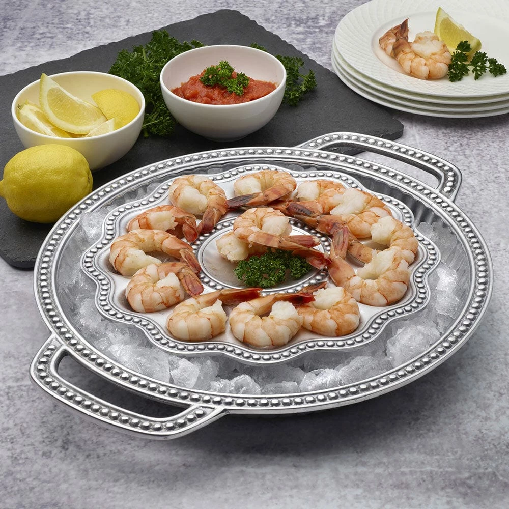 Budget ⭐ Wilton Armetale® Flutes & Pearls Egg Tray 🤩 5 Budget ⭐ Wilton Armetale® Flutes & Pearls Egg Tray 🤩 - Image 3