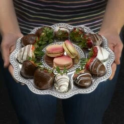 Budget ⭐ Wilton Armetale® Flutes & Pearls Egg Tray 🤩 9 Budget ⭐ Wilton Armetale® Flutes & Pearls Egg Tray 🤩 -Mikasa Sales 2023 flutes pearls egg tray 272550 4