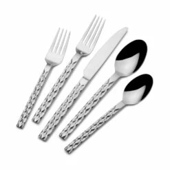 Best Pirce 👏 Towle® Living Forged Diamond 20 Piece Flatware Set, Service for 4 ⭐