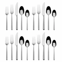 Budget 😉 Mikasa® Forged Lars 20 Piece Flatware Set, Service for 4 🌟 -Mikasa Sales 2023 forged lars 20 piece flatware set service for 4 5296342 3