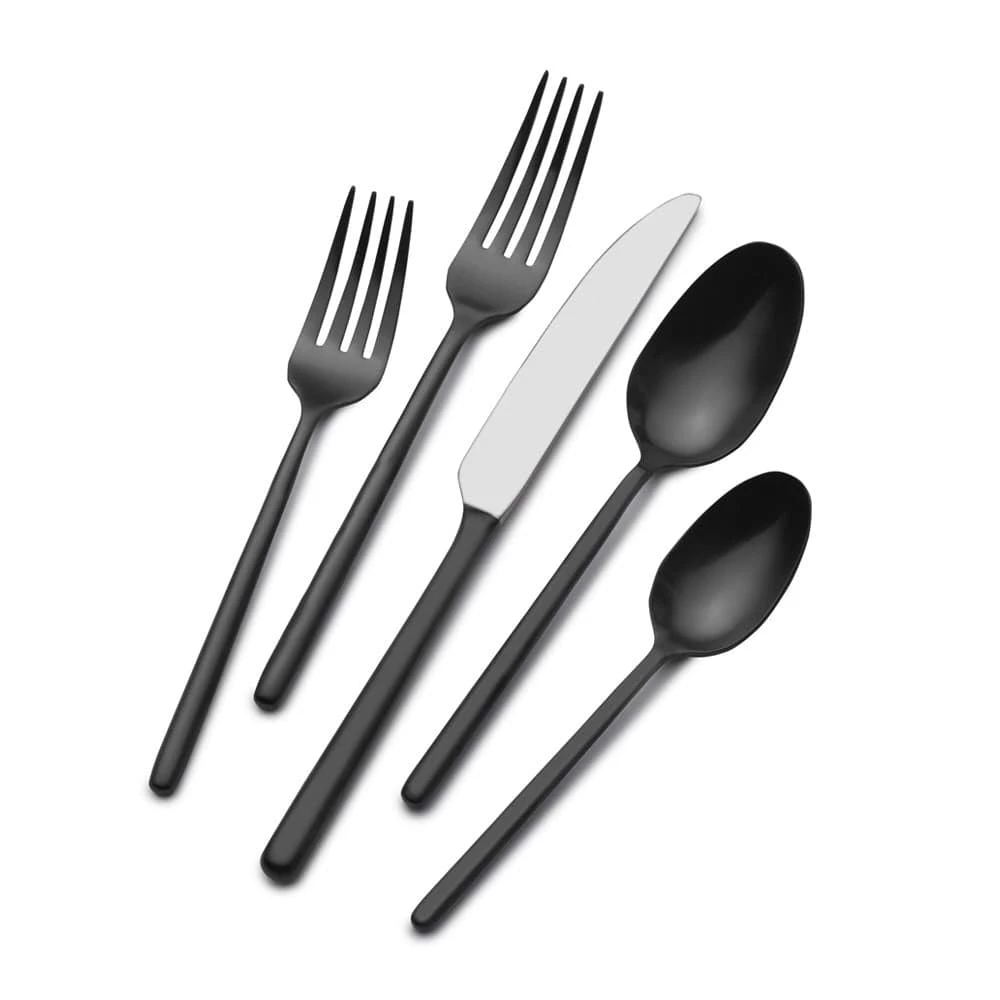 Coupon ✨ Mikasa® Forged Lars Black 20 Piece Flatware Set, Service for 4 😉 3 Coupon ✨ Mikasa® Forged Lars Black 20 Piece Flatware Set, Service for 4 😉