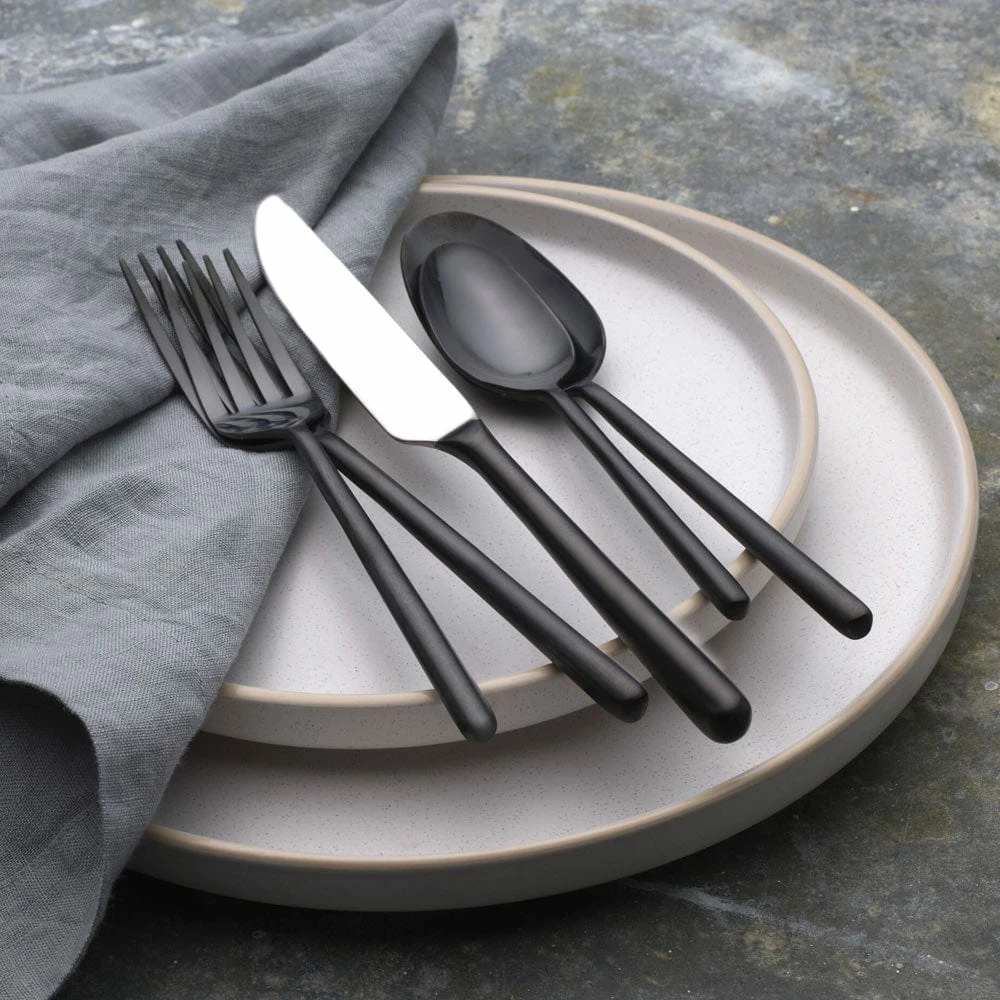 Coupon ✨ Mikasa® Forged Lars Black 20 Piece Flatware Set, Service for 4 😉 4 Coupon ✨ Mikasa® Forged Lars Black 20 Piece Flatware Set, Service for 4 😉 - Image 2
