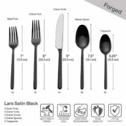 Coupon ✨ Mikasa® Forged Lars Black 20 Piece Flatware Set, Service for 4 😉 11 Coupon ✨ Mikasa® Forged Lars Black 20 Piece Flatware Set, Service for 4 😉 -Mikasa Sales 2023 forged lars black 20 piece flatware set service for 4 5296605 5