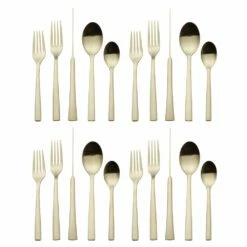 Outlet ✔️ Mikasa® Forged Petra Satin Gold 20 Piece Flatware Set, Service for 4 🎁 10 Outlet ✔️ Mikasa® Forged Petra Satin Gold 20 Piece Flatware Set, Service for 4 🎁 -Mikasa Sales 2023 forged petra satin gold 20 piece flatware set service for 4 5296606 4