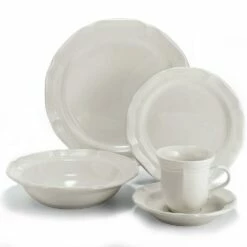 Coupon ✨ Mikasa® French Countryside® 20 Piece Dinnerware Set, Service for 4 🔥