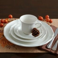 Hot Sale 🌟 Mikasa® French Countryside® 4 Piece Place Setting 😉 -Mikasa Sales 2023 french countryside 4 piece place setting 5160763 3
