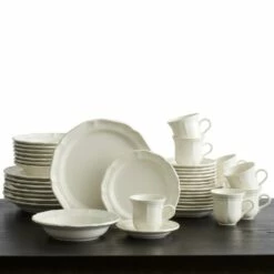 Cheapest 💯 Mikasa® French Countryside® 40 Piece Dinnerware Set, Service for 8 😉 -Mikasa Sales 2023 french countryside 40 piece dinnerware set service for 8 5223387 3