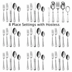 Buy 💯 Mikasa® French Countryside® 45 Piece Flatware Set, Service for 8 🧨 -Mikasa Sales 2023 french countryside 45 piece flatware set service for 8 5153324 4