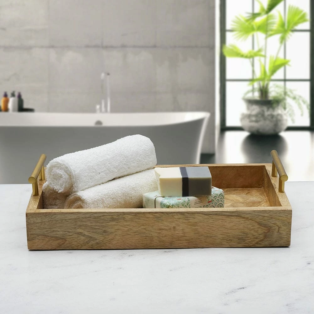 Best Pirce ✔️ Gourmet Basics® Galini Chevron Mango Wood Serve Tray ⌛ 4 Best Pirce ✔️ Gourmet Basics® Galini Chevron Mango Wood Serve Tray ⌛ - Image 2