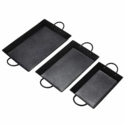 Coupon ⭐ Mikasa® Galvanized 3 Piece Serving Tray Set 😉