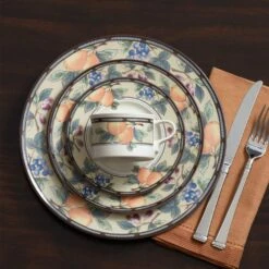 Best Sale 😍 Mikasa® Garden Harvest® 20 Piece Dinnerware Set, Service for 4 ✨ -Mikasa Sales 2023 garden harvest 20 piece dinnerware set service for 4 5266458 3