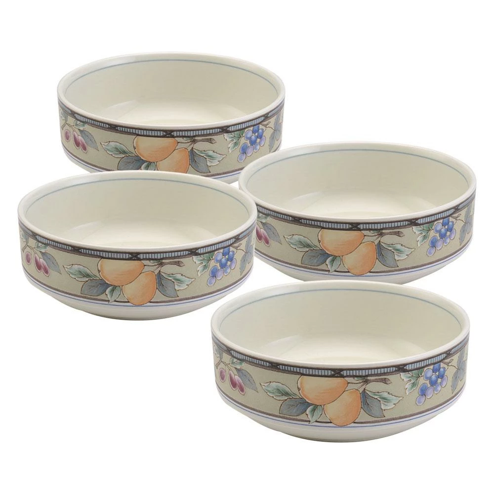 Discount 🌟 Mikasa® Garden Harvest® Set of 4 Cereal Bowls 🌟 3 Discount 🌟 Mikasa® Garden Harvest® Set of 4 Cereal Bowls 🌟