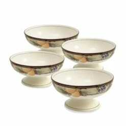 Deals 😍 Mikasa® Garden Harvest® Sherbet Dishes, Set of 4 🧨