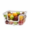 Top 10 ⭐ Gourmet Basics® General Store White Stacking And Nesting Wire Organization Basket ✨ -Mikasa Sales 2023 general store white stacking and nesting wire organization basket 5245112 1