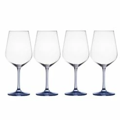 Wholesale 🌟 Mikasa® Gianna Ombre Blue Set of 4 Red Wine Glasses 👏